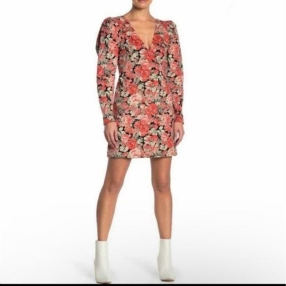Free People Floral Puff Sleeve Mini Dress 4
Only worn once